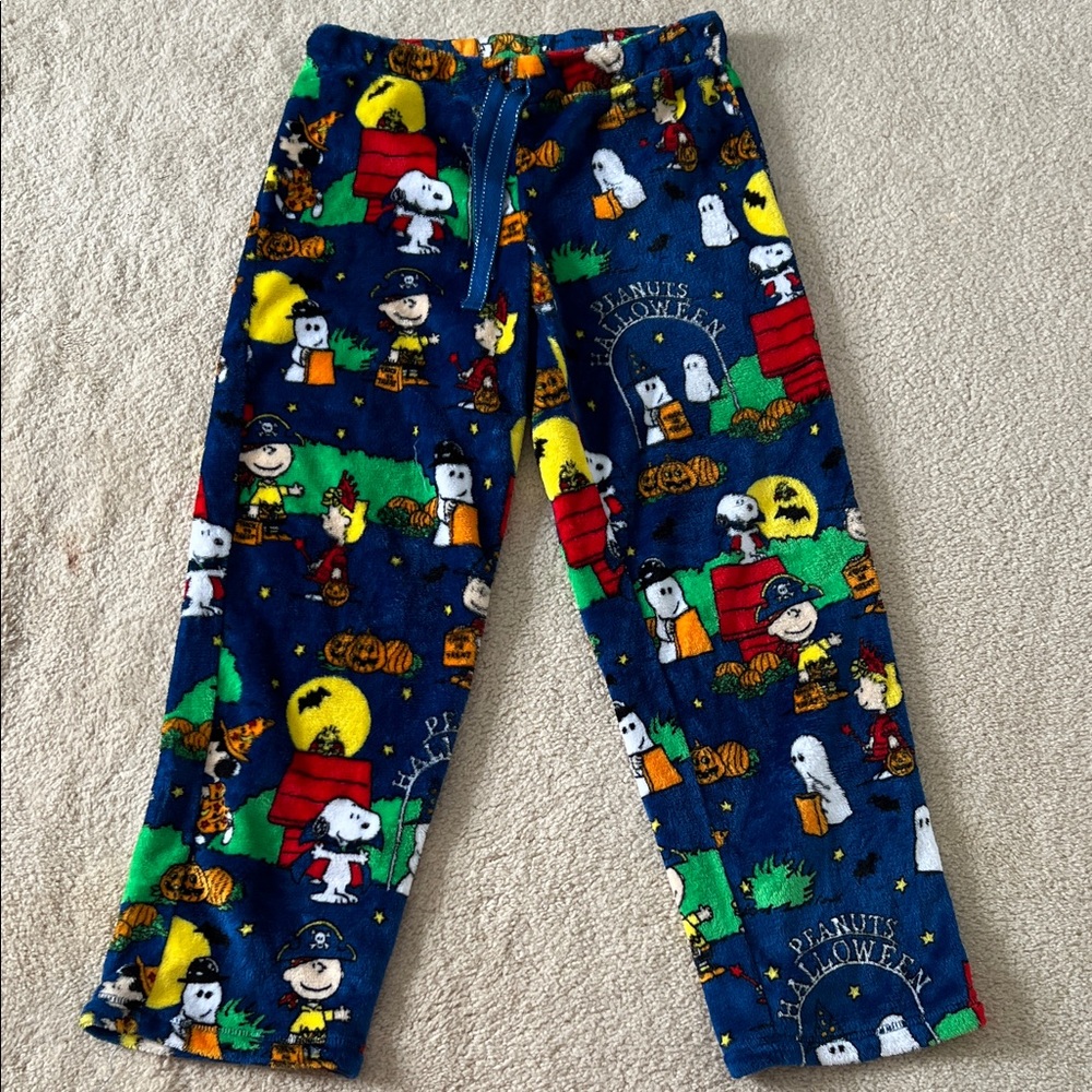 Peanuts Pajama Bottoms - Blue and Red